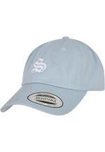 Letter Lightblue Low Profile Cap S