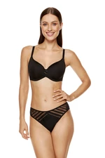 Gorteks Luna smooth padded bra black