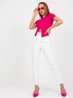 Pantaloni da donna Fashionhunters White