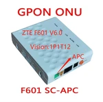 New ZTE F601 1GE UPC APC port Version 6.0 GPON Terminal ONT Optical Terminal 1GE Port