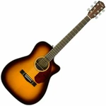 Fender CC-140SCE Sunburst Chitară electro-acustică Dreadnought