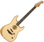 Fender American Acoustasonic Stratocaster Natural Elektroakusztikus gitár