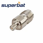 Superbat 5pcs SMA-IPX Adapter SMA Female to IPX Jack Straight RF Coaxial Connector