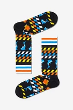 Ponožky Happy Socks čierna farba