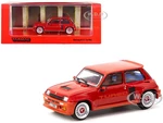 Renault 5 Turbo Red "Road64" Series 1/64 Diecast Model by Tarmac Works