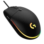 Myš Logitech Gaming G102 Lightsync (910-005823) čierna herná myš • optický senzor Gaming Grade • rozlíšenie 200-8 000 DPI • 6 programovateľných tlačid