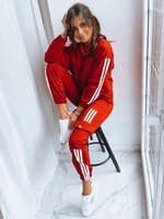 ADONIS red Dstreet tracksuit