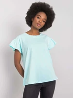 Cotton blouse RUE PARIS Mint