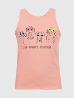 GAP Children's tank top with print - Girls