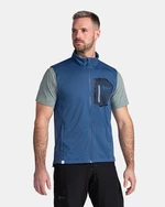 Men's softshell vest KILPI RIELLO-M Dark blue