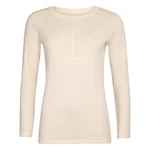 Women's merino wool T-shirt ALPINE PRO CEDRONA crème variant pa