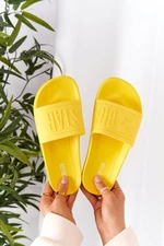 Women's Slippers Big Star HH274A040 Yellow