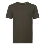 Olive Men's T-shirt Pure Organic Russell