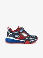 Red and Blue Geox Bayonyc Boys' Sneakers