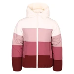 Beige-pink children's winter jacket NAX KEMENO