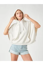 Koton Oversized Sweatshirt Hoodie With Pocket