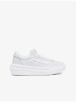 Light grey women's leather sneakers VANS - Women