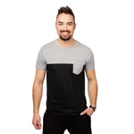 Men's T-shirt with GLANO Pocket - black