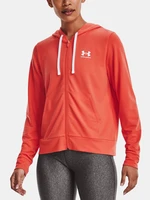 Under Armour Sweatshirt Rival Terry FZ Hoodie-ORG - Women