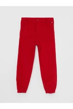 LC Waikiki Basic Corduroy Girls' Jogger Pants with Elastic Waist.