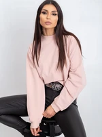 Dusty Pink Sweatshirt Twist