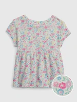 GAP Children's Flowered T-shirt - Girls