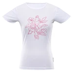 Women's T-shirt ALPINE PRO QUATRA Carmine rose variant PF