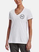 Under Armour T-Shirt Tech Solid LC Crest SSV-WHT - Women