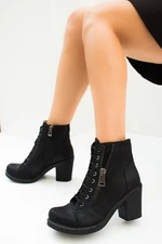 Fox Shoes Black Women's Boots