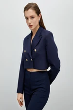 Koton Women's Navy Blue Jacket