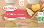 BABYBIO hruška 2 x 130 g