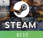 Steam Gift Card $115 Global Activation Code