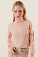 Bigdart 15747 Turtleneck Knitwear Sweater - Powder