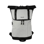 Himawari Unisex's Backpack Tr23093-1 Black/Light Grey