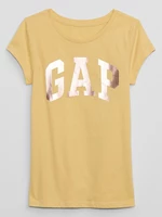 Yellow Girls' T-Shirt GAP