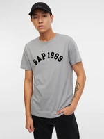 Grey men's T-shirt with GAP 1969 inscription