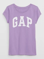 GAP Children's T-shirt with metallic logo - Girls