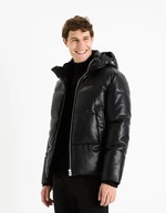 Celio Faux Leather Winter Jacket - Men's