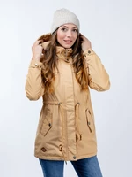 Women's parka GLANO - beige