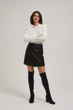 Artificial leather skirt