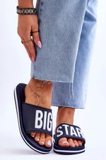 Women's Big Star Classic Slippers Navy Blue