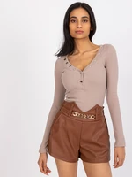 Shorts-DHJ-SN-5060.66P-brown