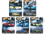 "Exotic Envy" 5 piece Set "Car Culture" Series Diecast Model Cars by Hot Wheels