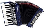 Hohner Bravo II 60 Dark Blue Klávesový akordeon