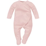 Pinokio Kids's Lovely Day Wrapped Overall Pink Stripe