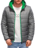 Edoti Men's mid-season quilted jacket