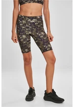 Dámské kraťasy High Waist Camo Tech Cycle z dřevěného digitálního maskování