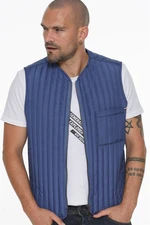 Y8611 DEWBERRY MEN'S VEST-BLUE