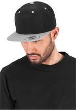 Klasický Snapback 2-Tone blk/stříbrný