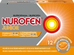 NUROFEN Junior s pomarančovou príchuťou 12 kapsúl